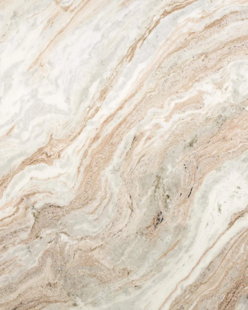 Luxury Quartzite natural stone slab combining durability and elegance – ideal for kitchens, splashbacks, and feature walls from Elegance Stone Gallery