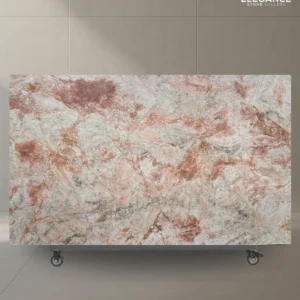 Breccia Damascata marble slab used for feature benchtops in Melbourne Australia