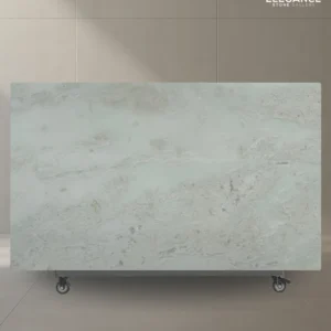 Rhino White stone slab used for kitchen benchtops and modern interiors in Australia