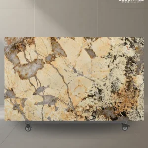 Patagonia Crystal quartzite slab used for feature benchtops and luxury interiors in Australia