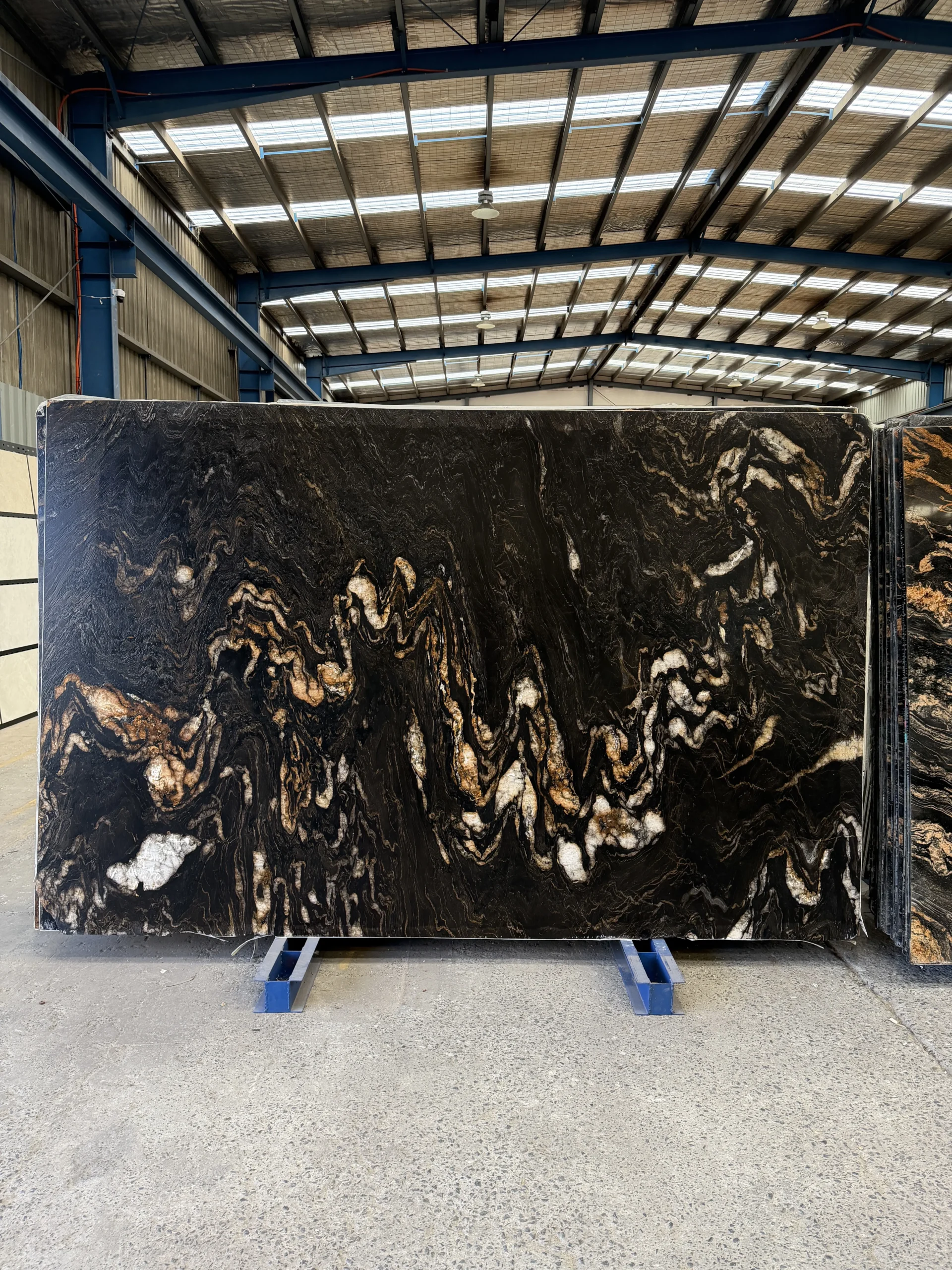 Granite Titanium Leathered
